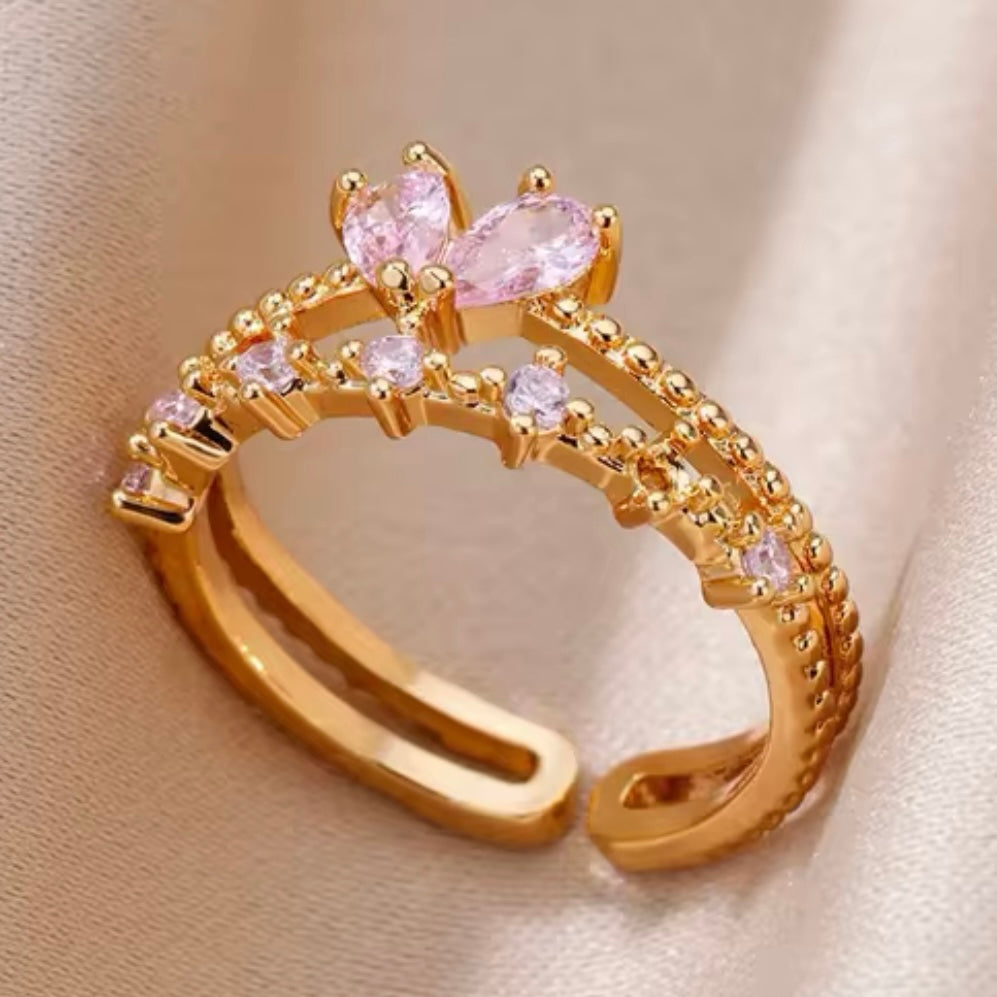 'Pink Crush' Ring