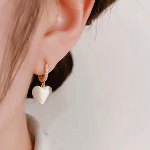 'Love Drops' Mini Hoop Earrings