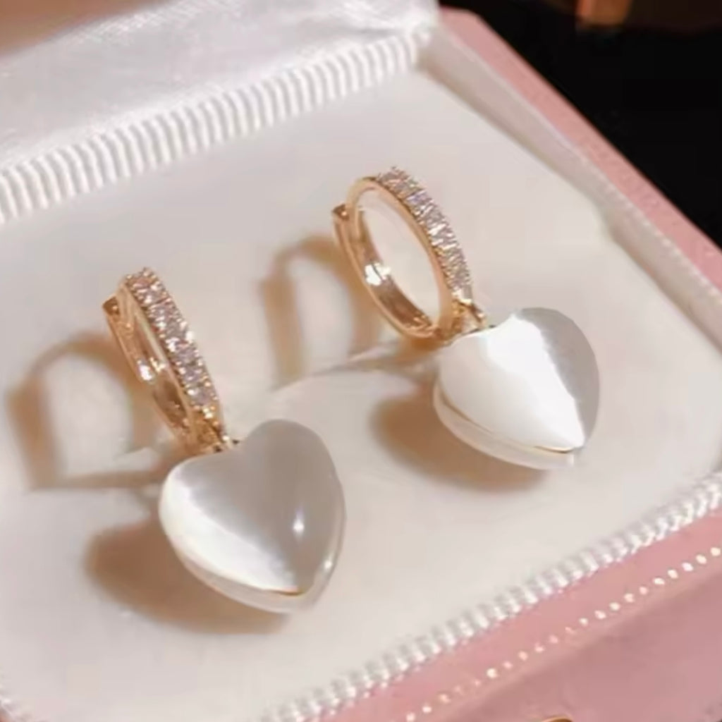 'Love Drops' Mini Hoop Earrings