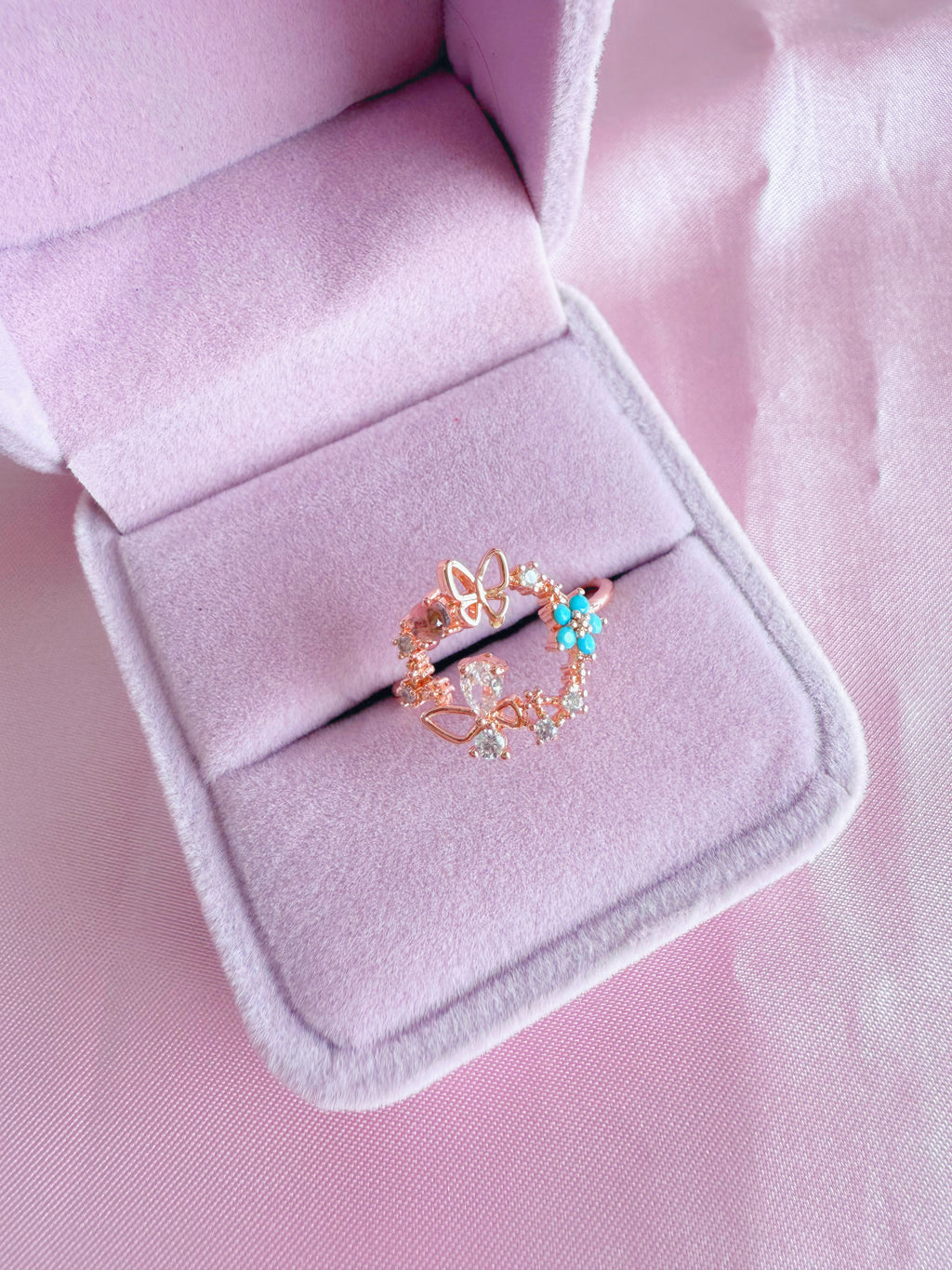'Dainty Butterflies' Ring