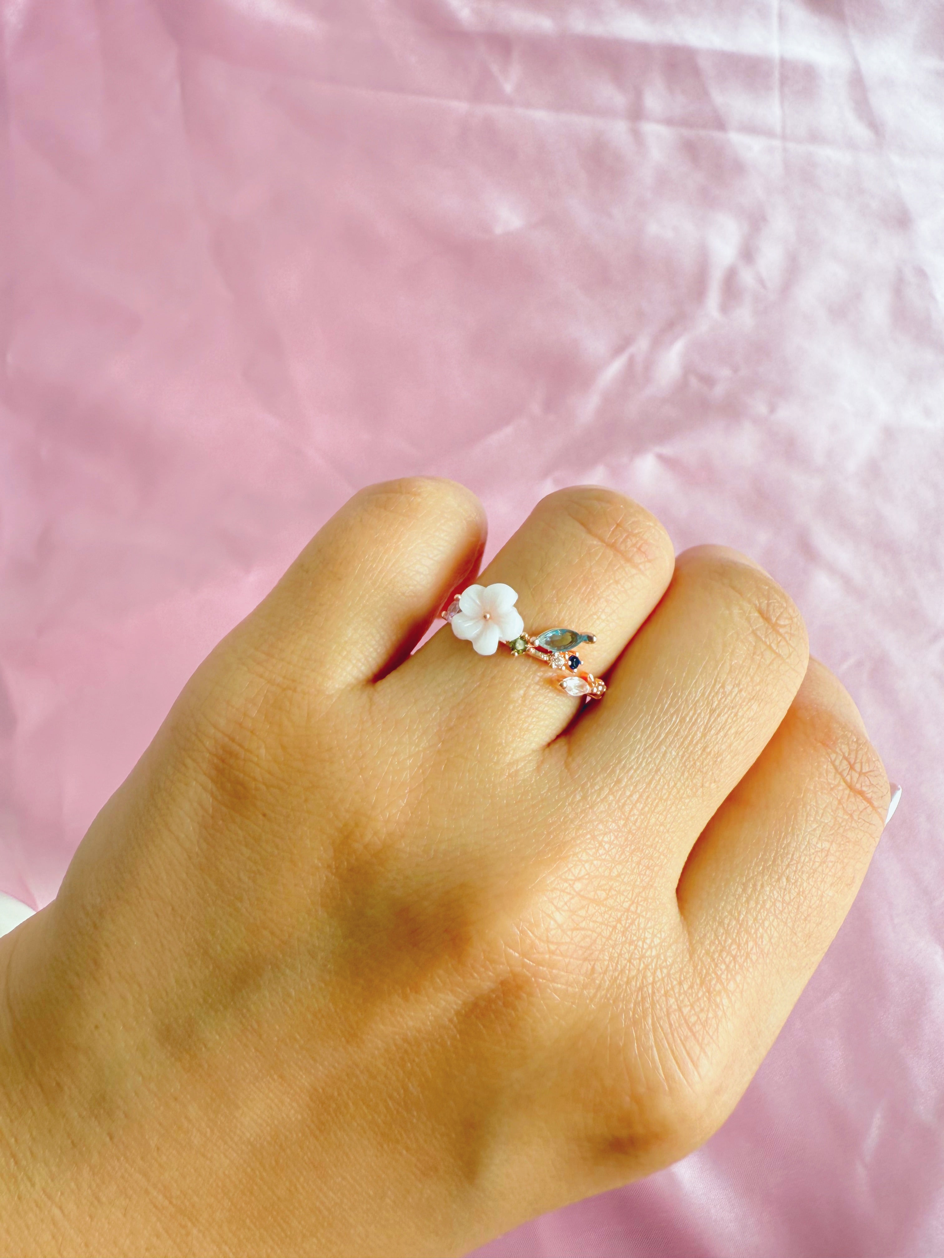 'Berry Bloom' Ring