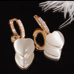 'Love Drops' Mini Hoop Earrings